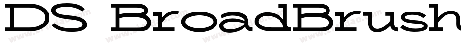 DS BroadBrush字体转换